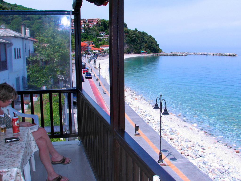 Maria Studios & Apartments Agios Ioannis  Rom bilde